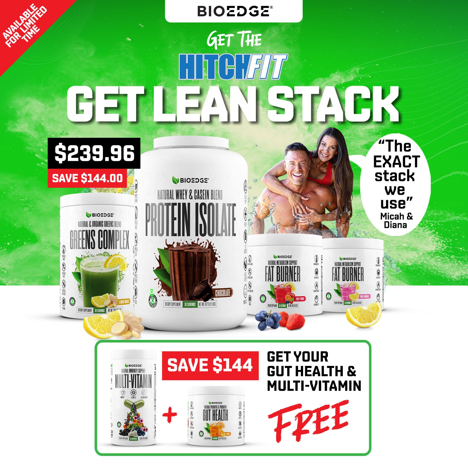 HITCHFIT GET LEAN STACK
