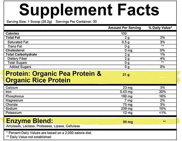 PLANT-BASED PROTEIN